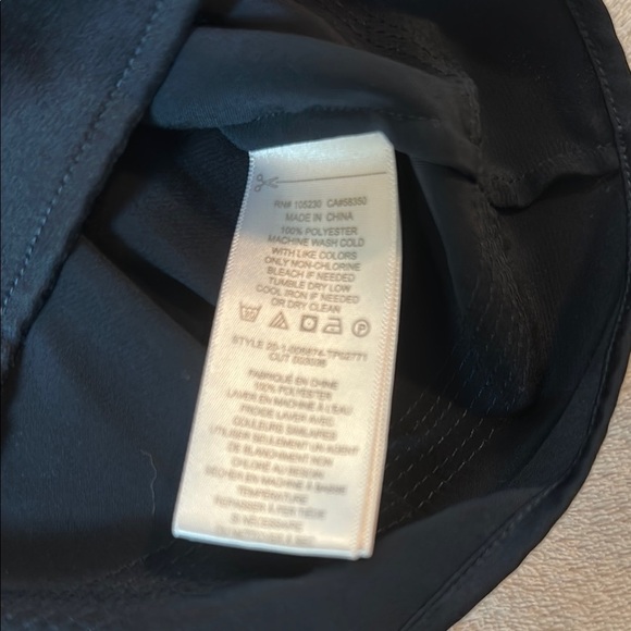 Joie Navy Sleeveless Buttoned Tank Top - Picture 10 of 12